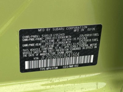 2026 Subaru Crosstrek Hybrid Sport