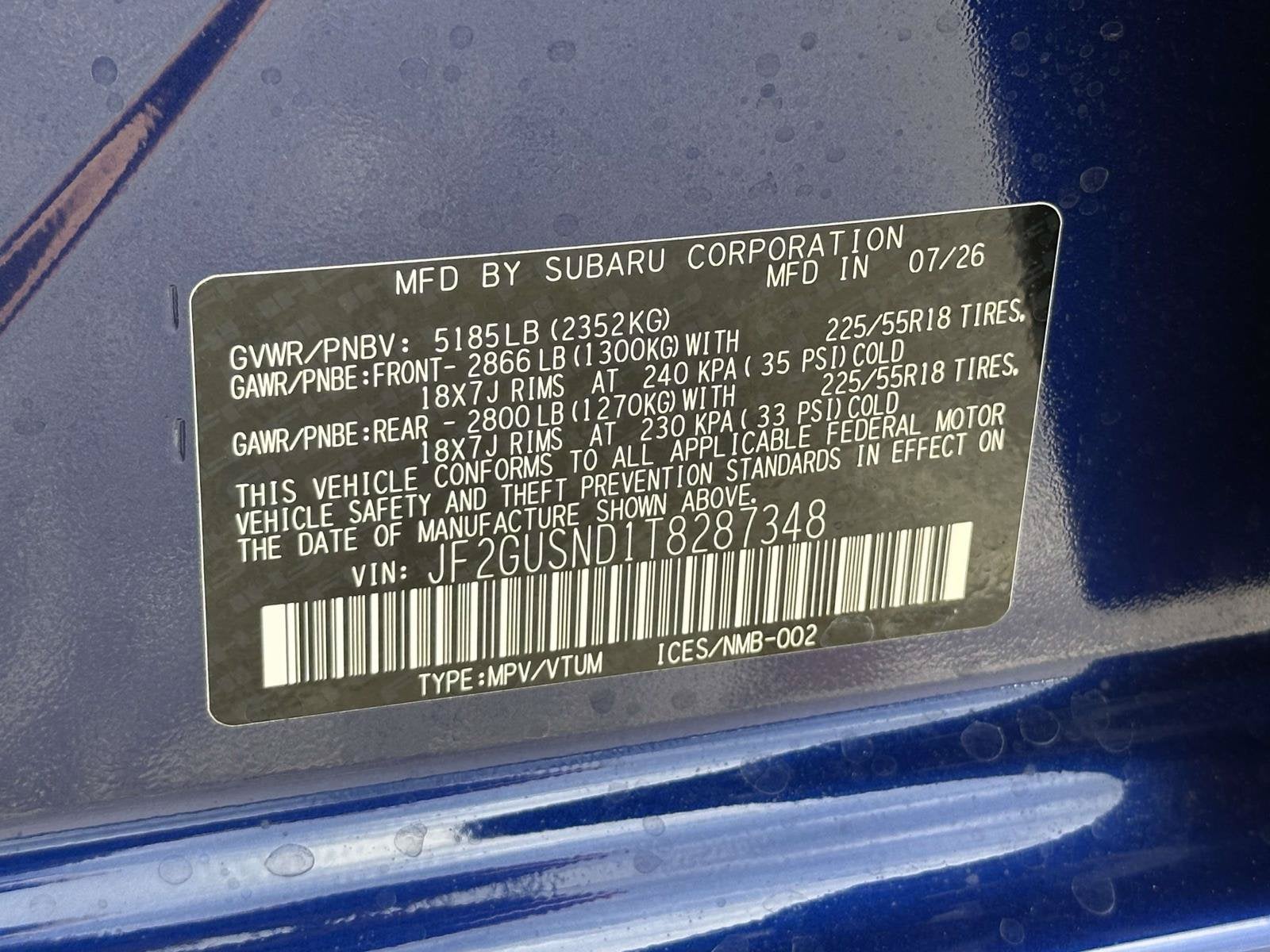 2026 Subaru Crosstrek Hybrid Limited