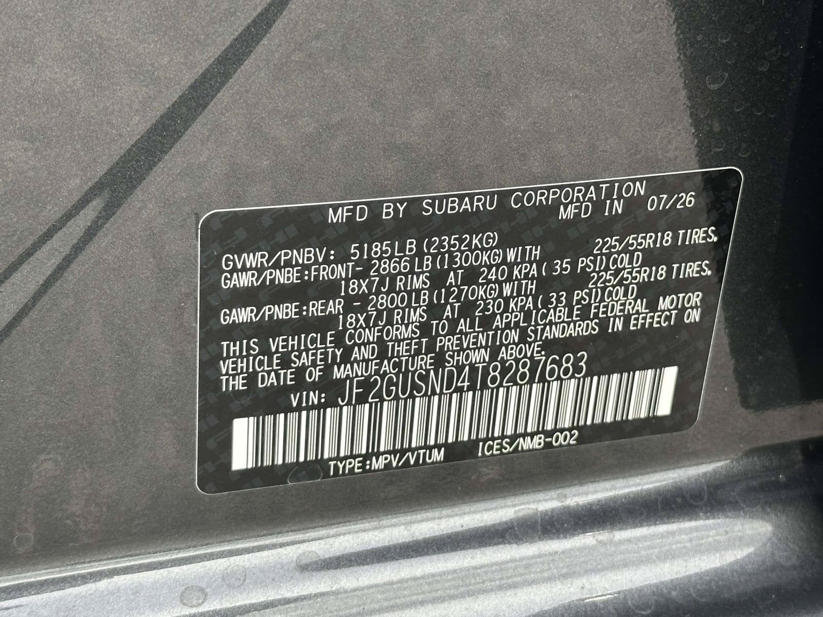 2026 Subaru Crosstrek Hybrid Limited
