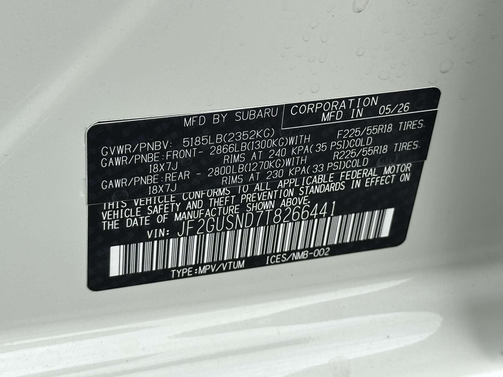 2026 Subaru Crosstrek Hybrid Limited