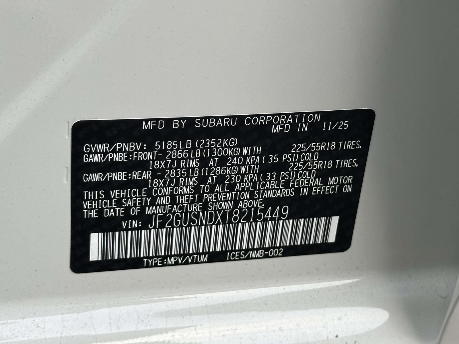 2026 Subaru Crosstrek Hybrid Limited