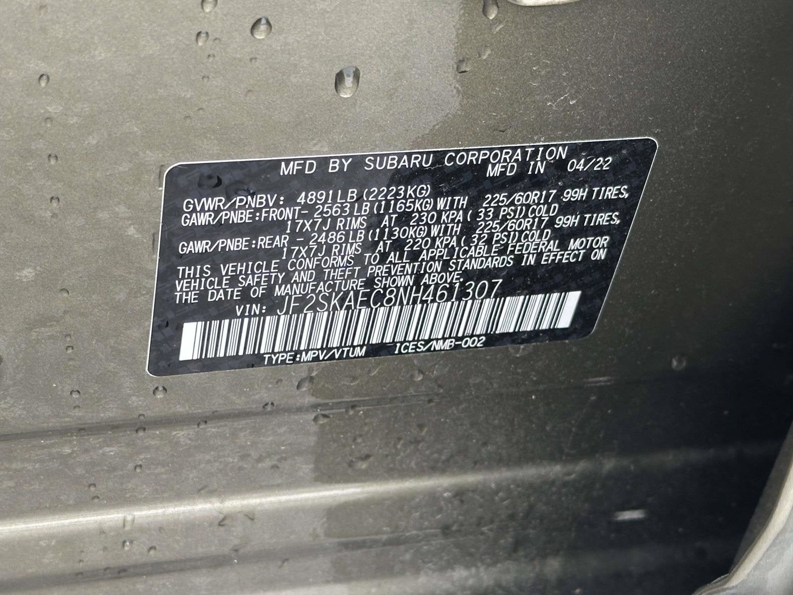 2022 Subaru Forester Premium