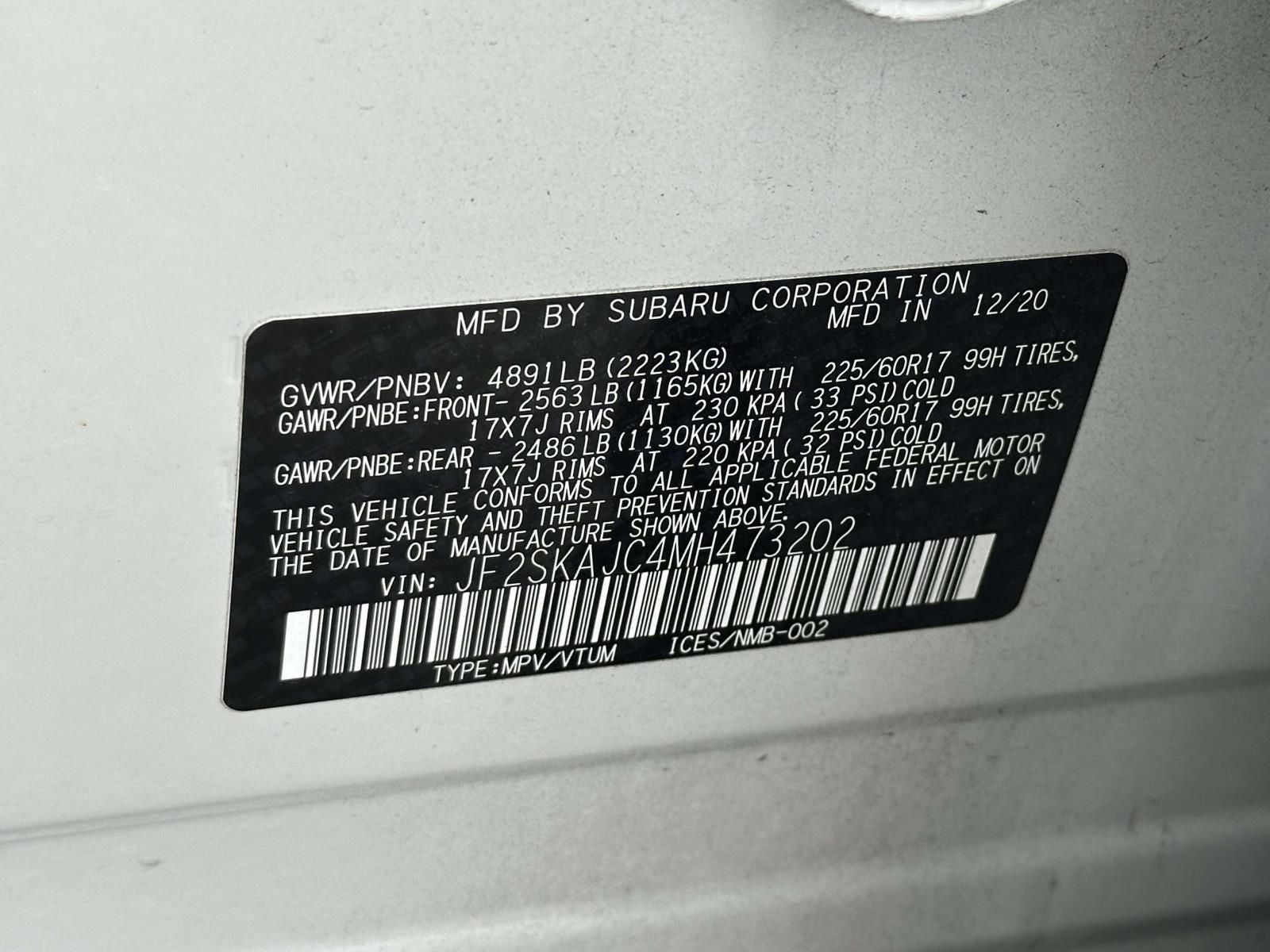 2021 Subaru Forester Premium