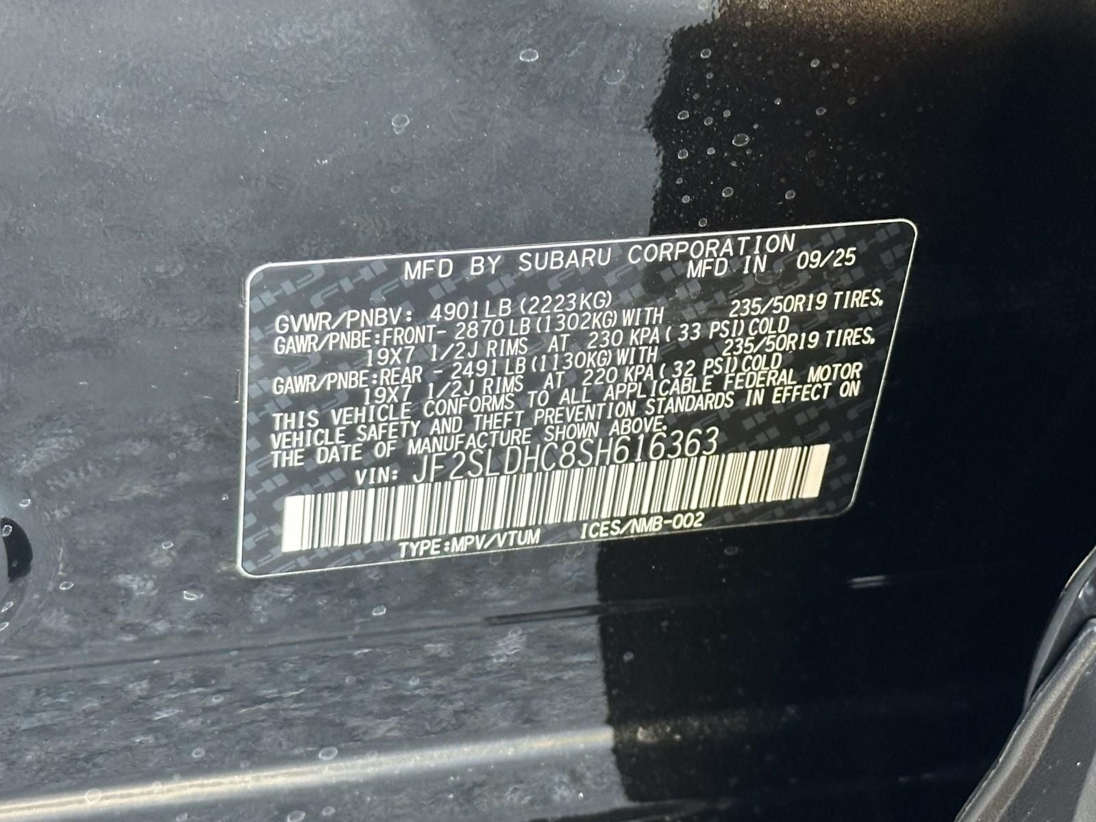 2025 Subaru Forester Sport