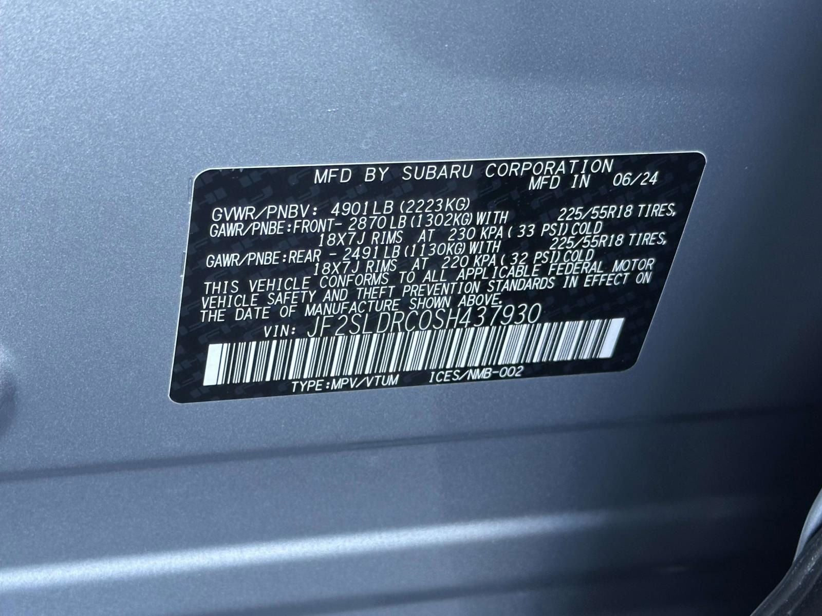2025 Subaru Forester Limited