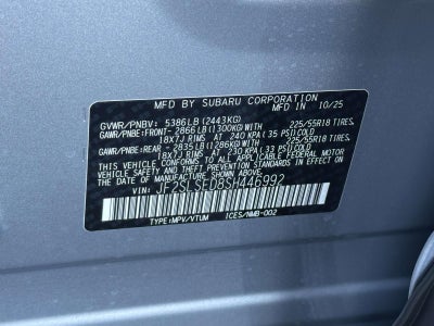 2025 Subaru Forester Hybrid Premium