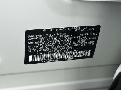 2025 Subaru Forester Hybrid Sport