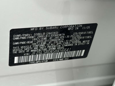 2025 Subaru Forester Hybrid Limited