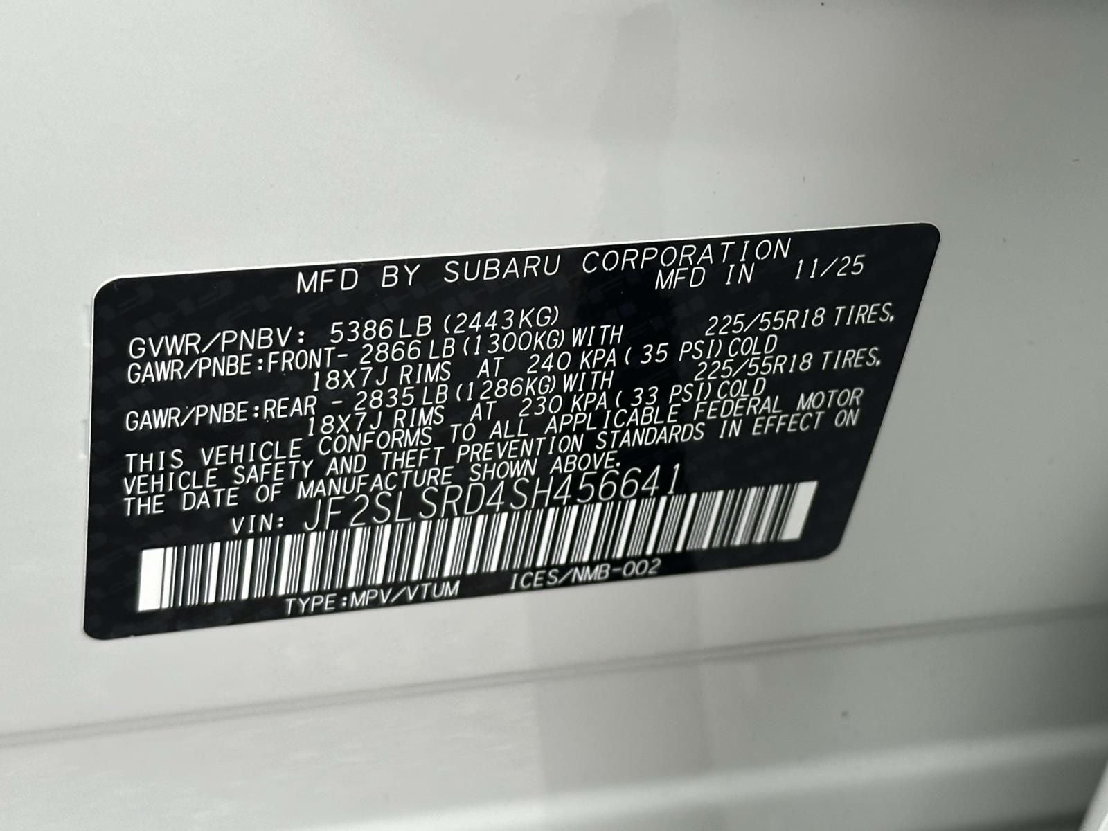 2025 Subaru Forester Hybrid Limited