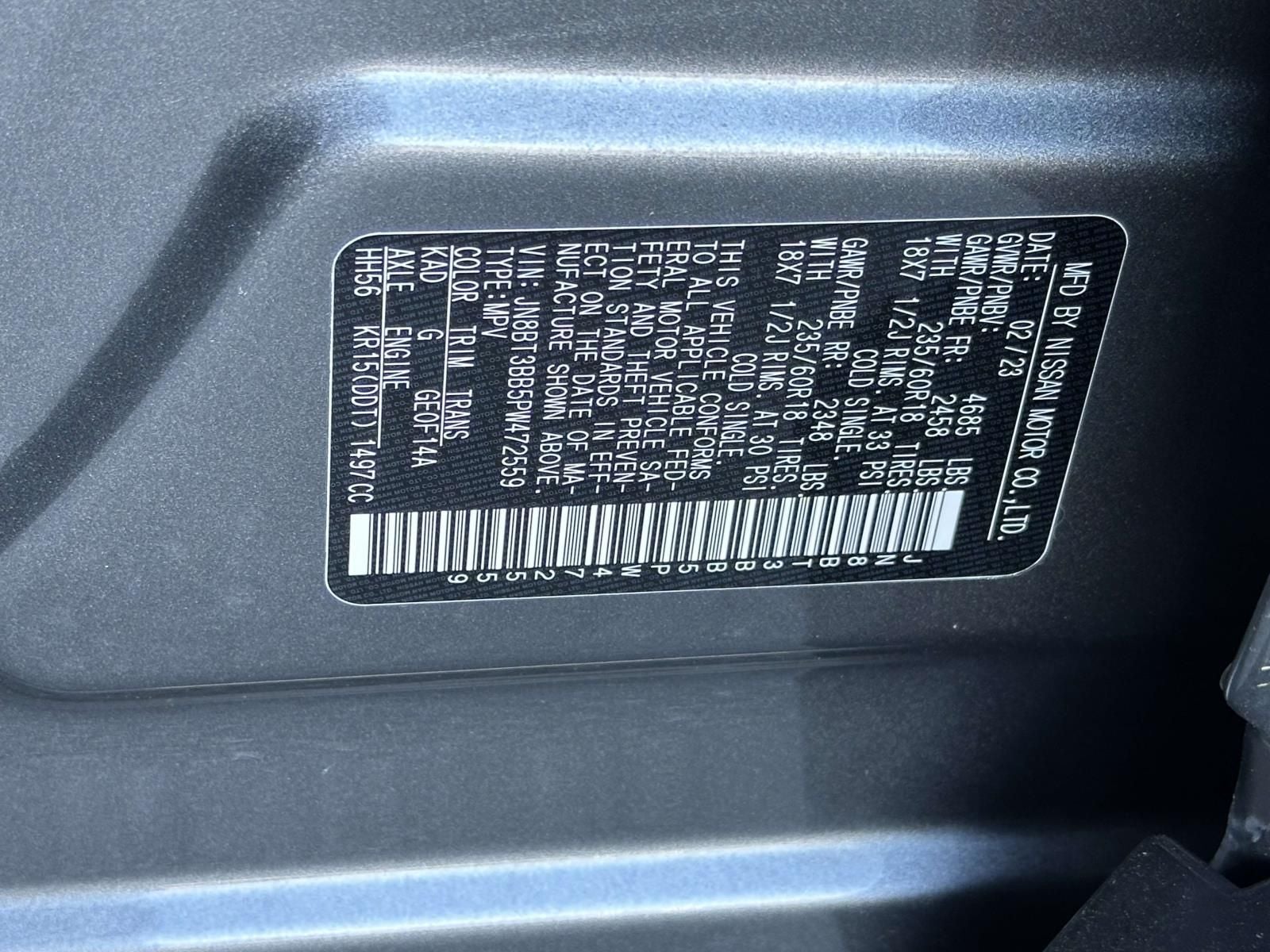 2023 Nissan Rogue SV