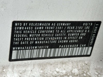 2019 Volkswagen Golf R DCC & Navigation 4Motion