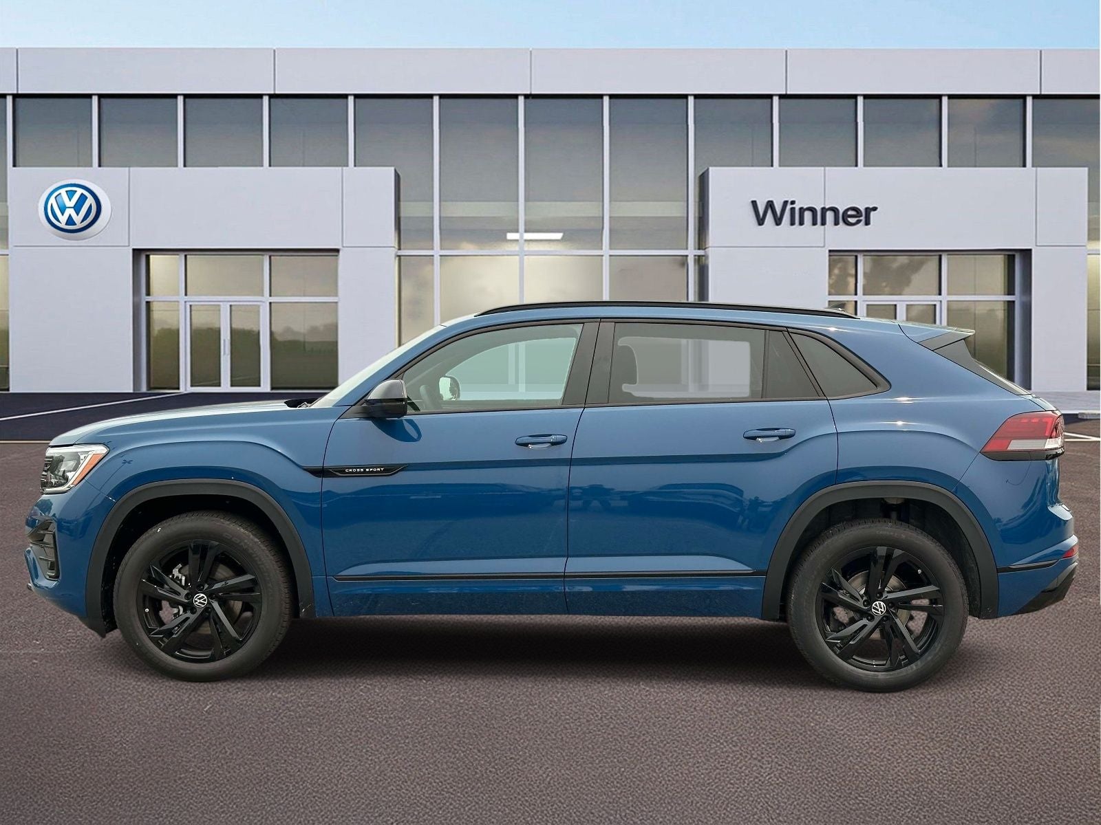 2026 Volkswagen Atlas Cross Sport 2.0T SEL R-Line Black
