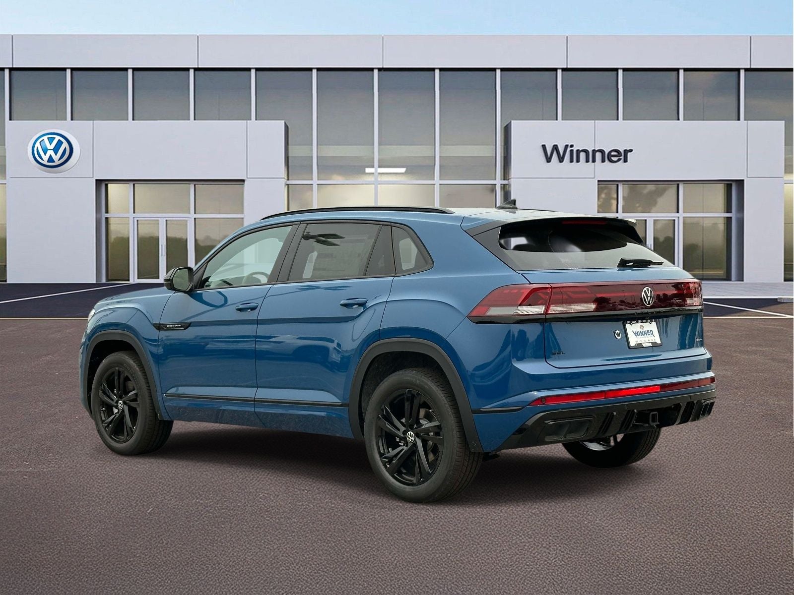 2026 Volkswagen Atlas Cross Sport 2.0T SEL R-Line Black