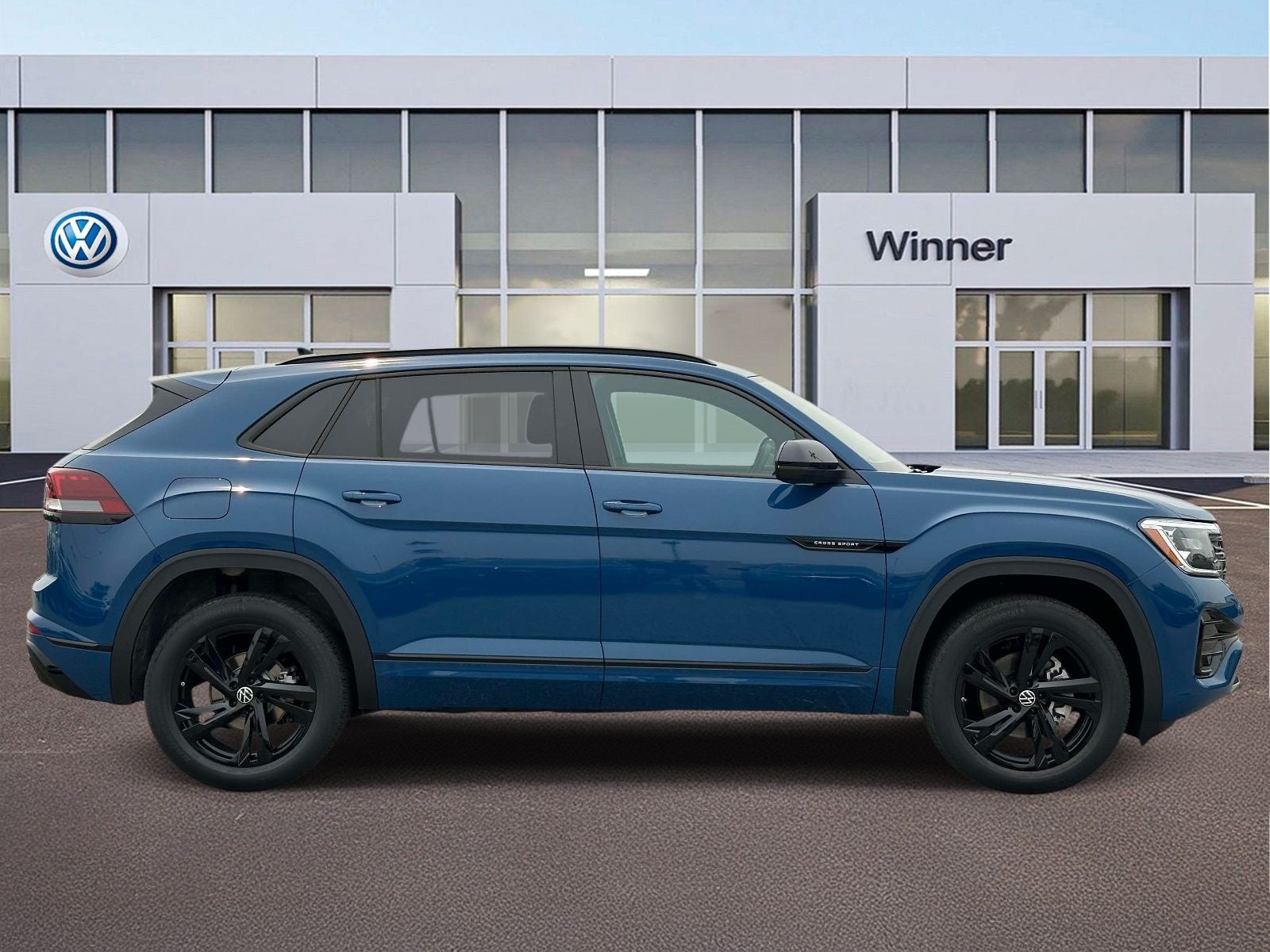 2026 Volkswagen Atlas Cross Sport 2.0T SEL R-Line Black