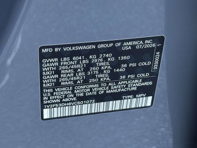 2027 Volkswagen Atlas SEL Premium R-Line