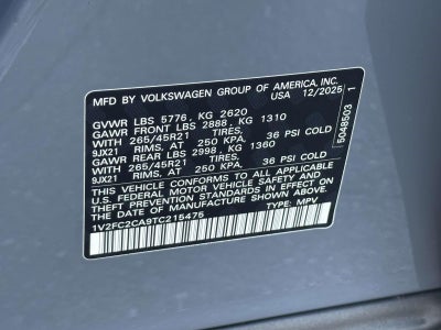 2026 Volkswagen Atlas Cross Sport 2.0T SEL Premium R-Line