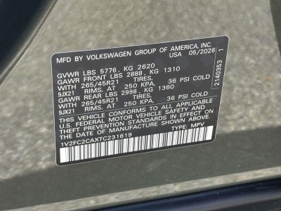 2026 Volkswagen Atlas Cross Sport 2.0T SEL Premium R-Line