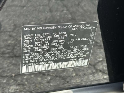 2025 Volkswagen Atlas Cross Sport 2.0T SEL Premium R-Line