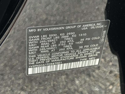 2026 Volkswagen Atlas 2.0T SEL Premium R-Line