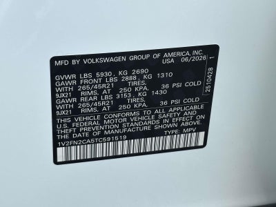 2026 Volkswagen Atlas 2.0T SEL Premium R-Line