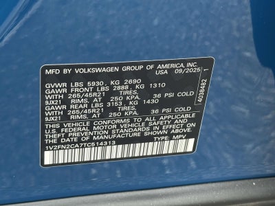 2026 Volkswagen Atlas 2.0T SEL Premium R-Line