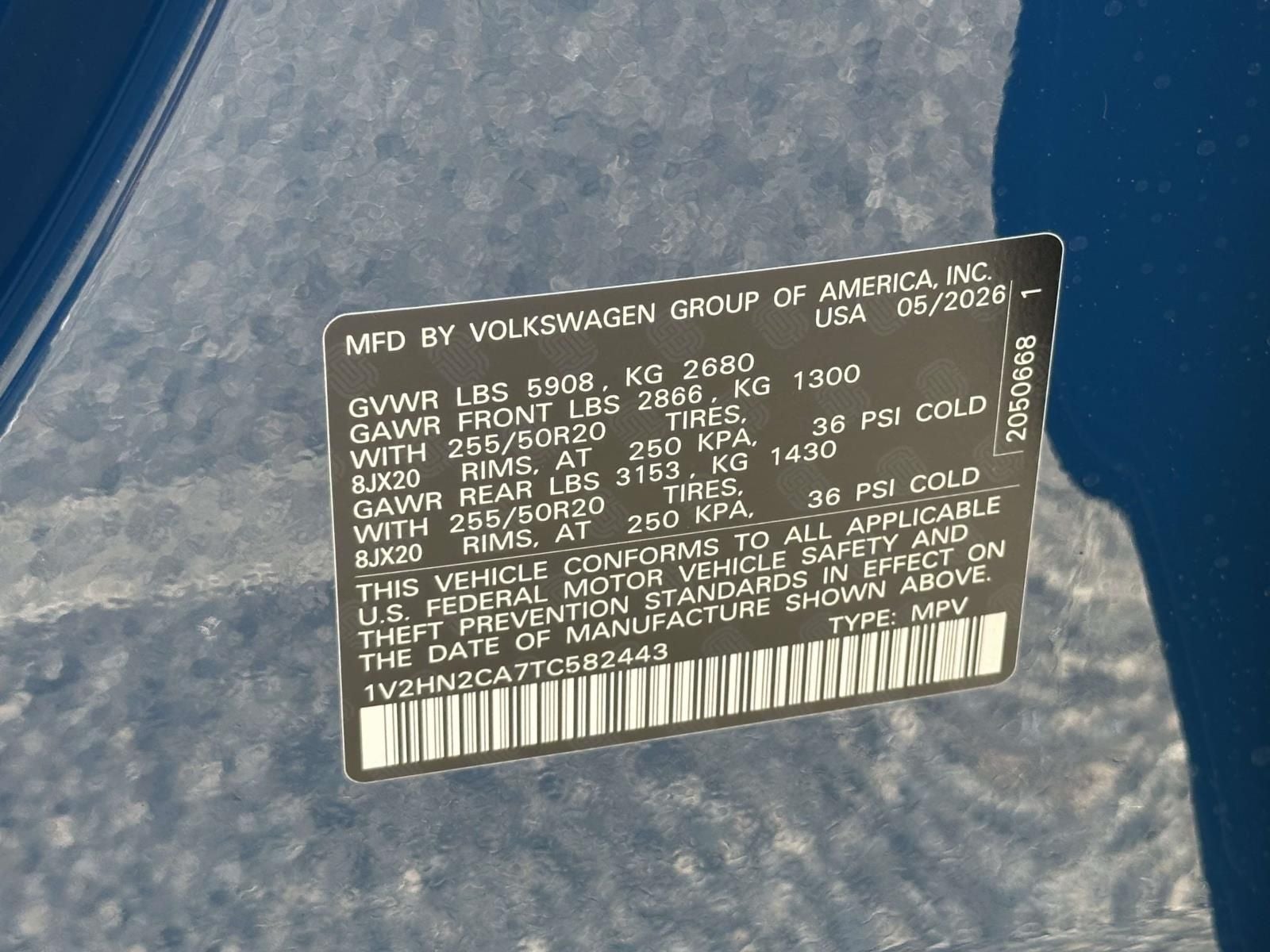 2026 Volkswagen Atlas 2.0T SE w/Technology