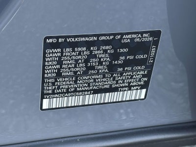 2026 Volkswagen Atlas 2.0T SE w/Technology
