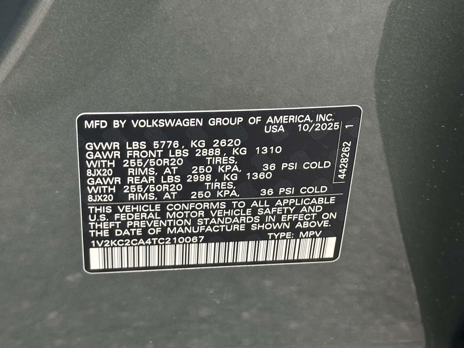 2026 Volkswagen Atlas Cross Sport 2.0T SE w/Technology