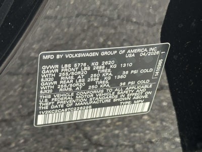 2026 Volkswagen Atlas Cross Sport 2.0T SE w/Technology