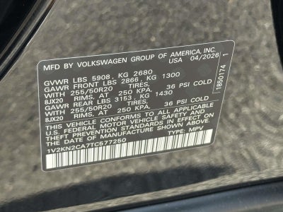 2026 Volkswagen Atlas 2.0T SE w/Technology