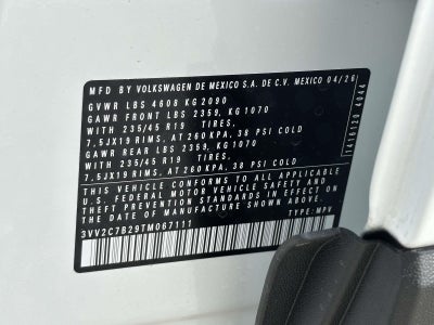 2026 Volkswagen Taos 1.5T SE Black