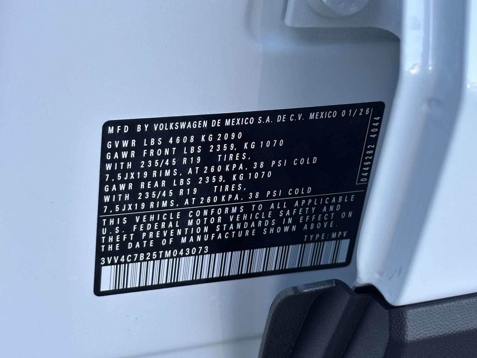 2026 Volkswagen Taos 1.5T SEL