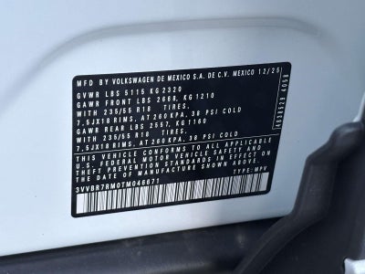 2026 Volkswagen Tiguan 2.0T S