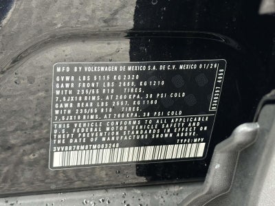 2026 Volkswagen Tiguan 2.0T S