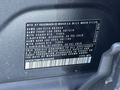 2026 Volkswagen Tiguan 2.0T SE