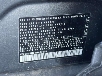 2026 Volkswagen Tiguan 2.0T SE R-Line Black