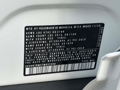 2026 Volkswagen Tiguan 2.0T SE R-Line Black