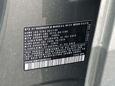 2026 Volkswagen Tiguan 2.0T SE R-Line Black