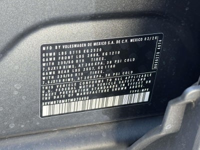 2026 Volkswagen Tiguan 2.0T SE