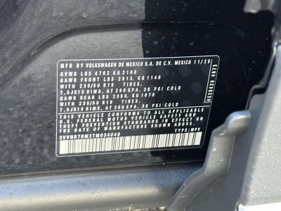 2026 Volkswagen Tiguan 2.0T SE