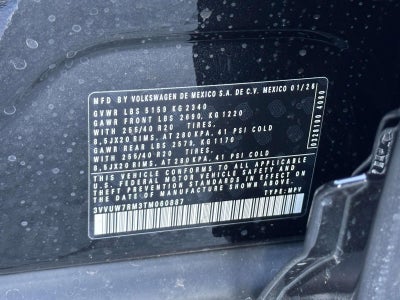 2026 Volkswagen Tiguan 2.0T SEL R-Line Turbo