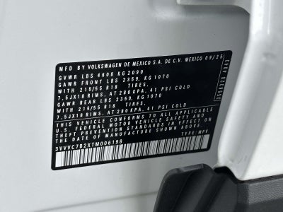 2026 Volkswagen Taos 1.5T SE