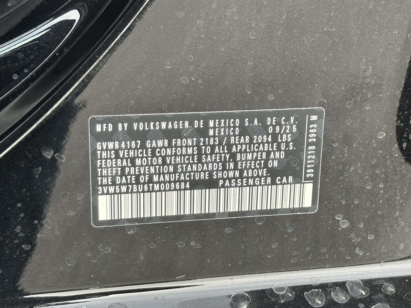 2026 Volkswagen Jetta 1.5T S