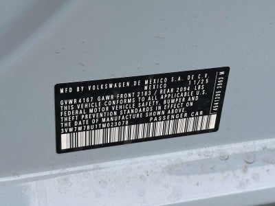 2026 Volkswagen Jetta 1.5T SE