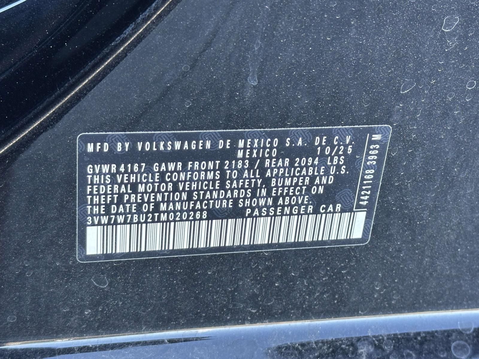 2026 Volkswagen Jetta 1.5T SE