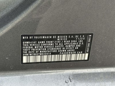 2026 Volkswagen Jetta 1.5T SE