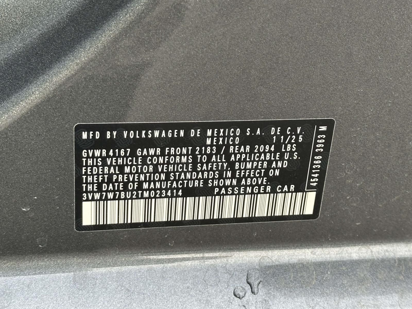 2026 Volkswagen Jetta 1.5T SE