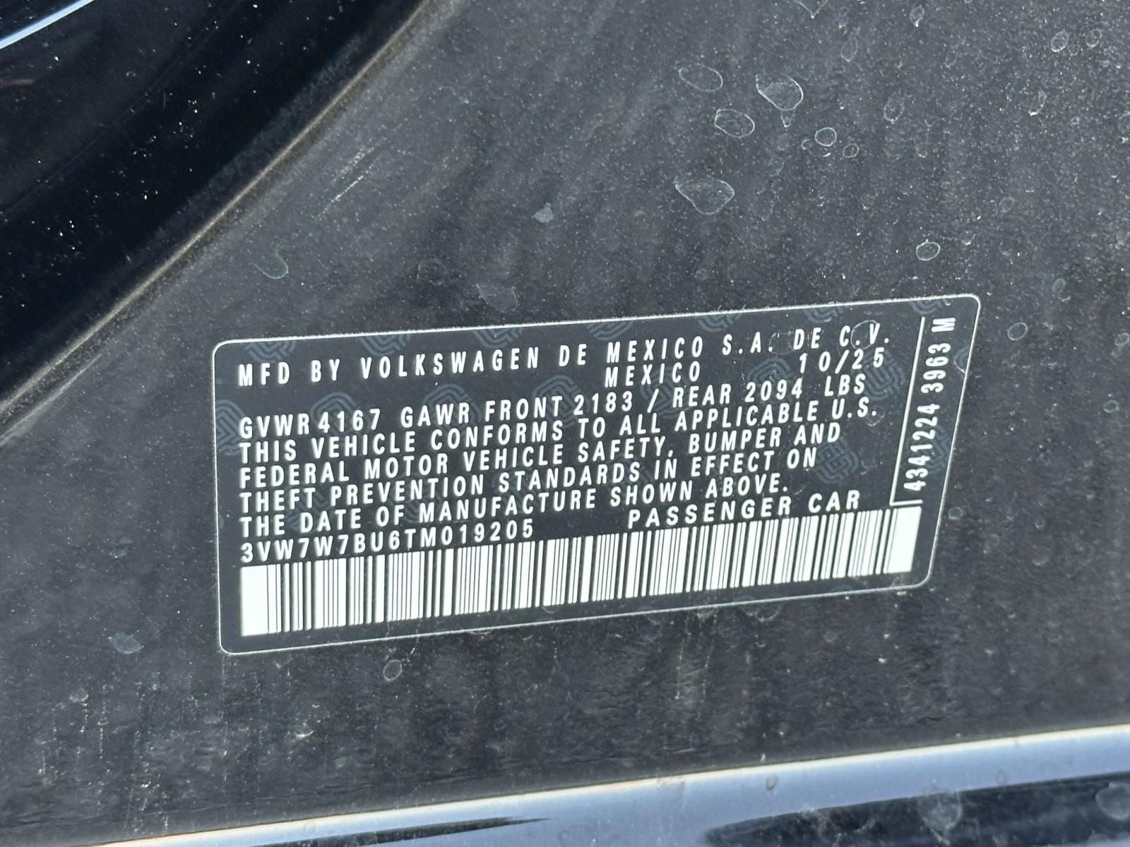 2026 Volkswagen Jetta 1.5T SE