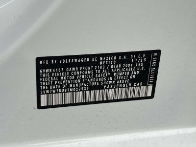 2026 Volkswagen Jetta 1.5T SE