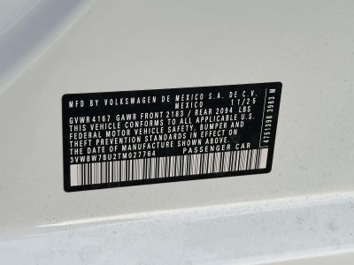 2026 Volkswagen Jetta 1.5T Sport